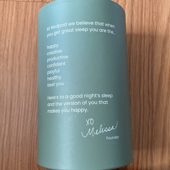 ❤️ Nodpod The Weighted Blanket for Eyes Sage NWT - Picture 12 of 15